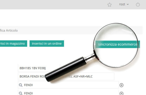 sincronizza ecommerce